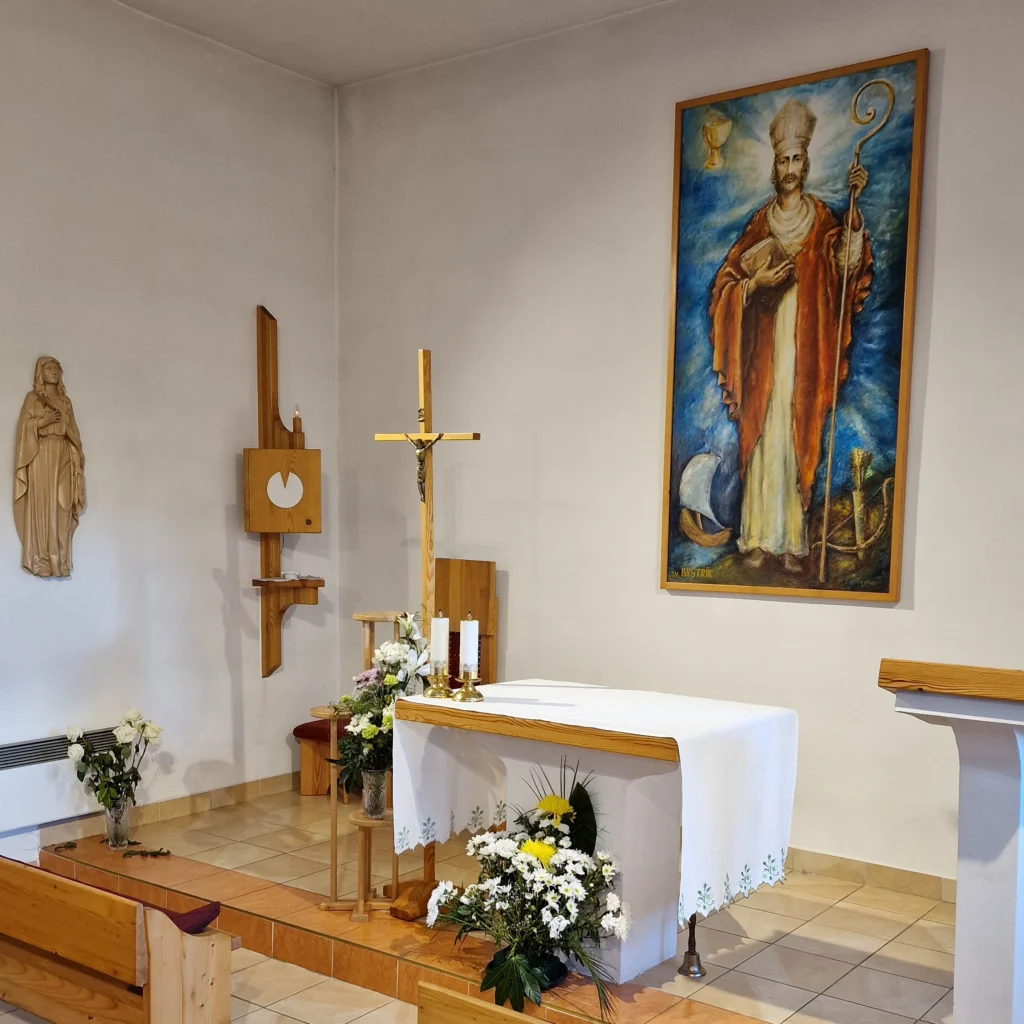 Oltár Kostola sv. Bystríka v Nemciach