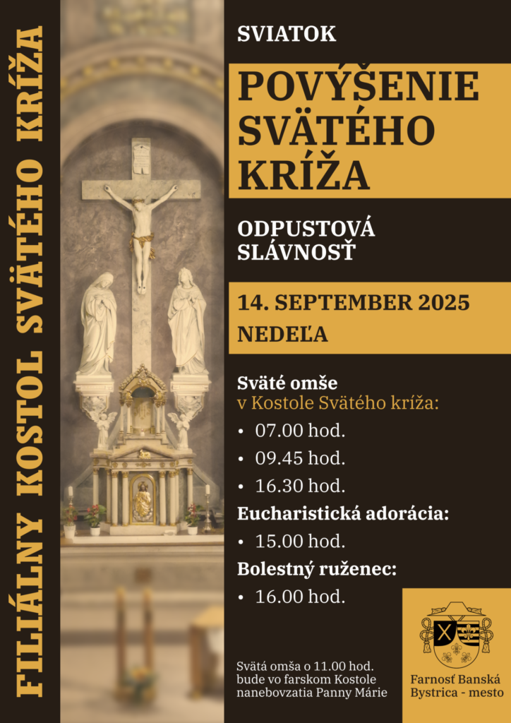 Povýšenie Svätého kríža – filiálna odpustová slávnosť