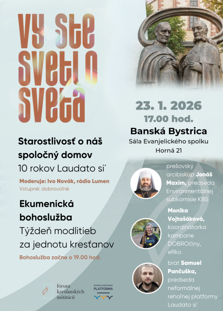 Ekumenická bohoslužba a diskusia